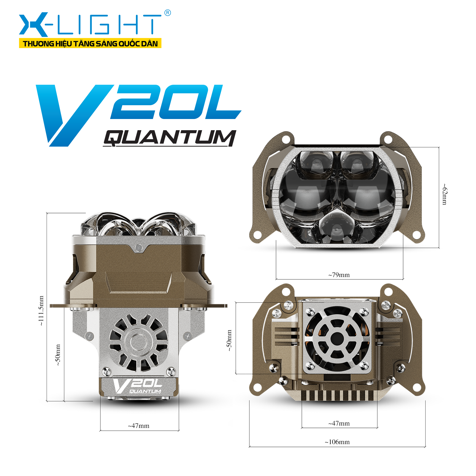 Bi LED X-Light V20L Quantum